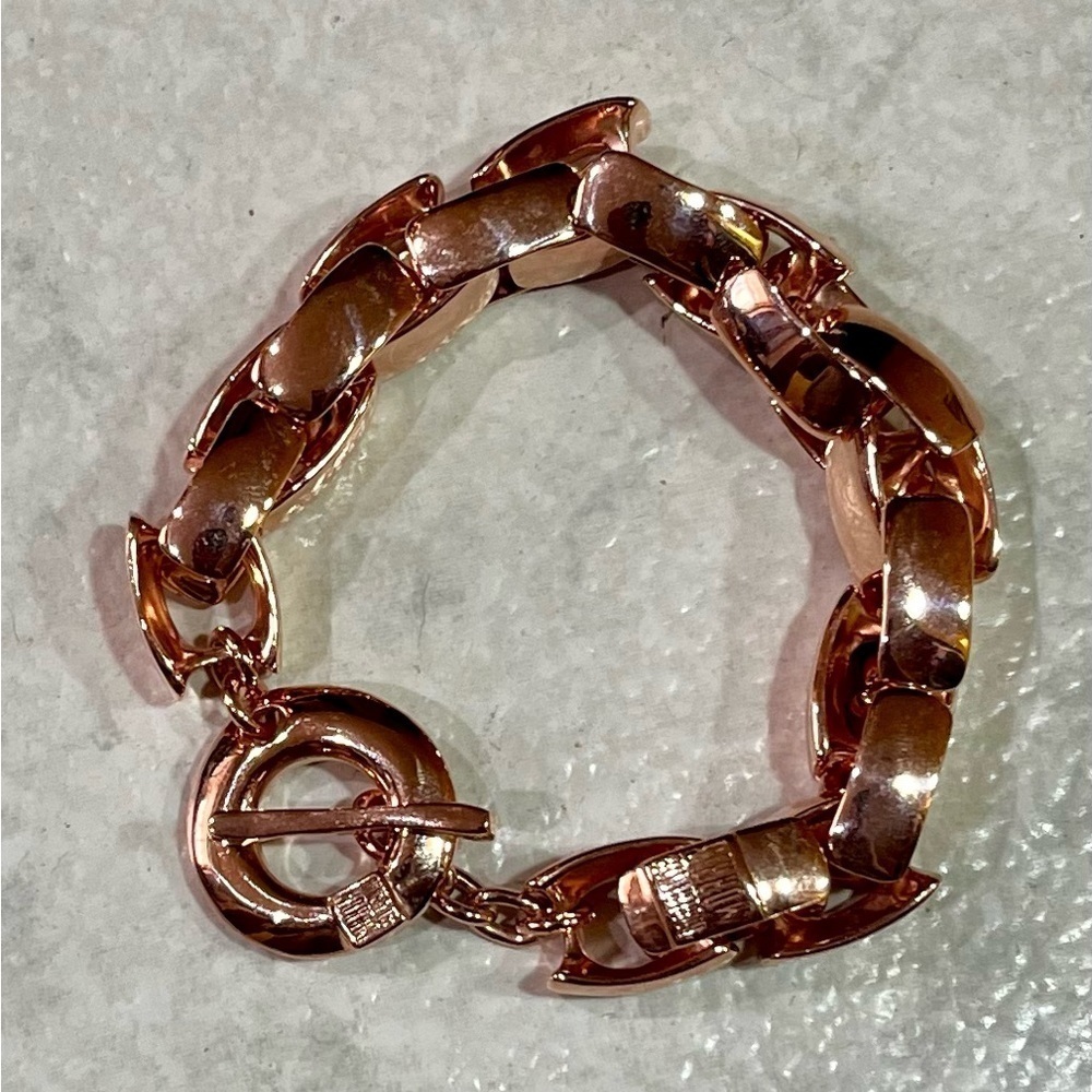 Robert Lee Morris BRICK  Rose Gold Bracelet NWOT